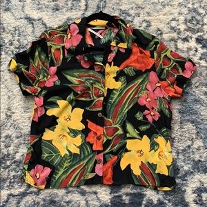 Urban Outfitters Tropical Button Down